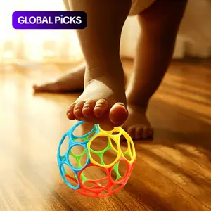 Baby Gripping Ball, Sensory Balls for Infant Babies, Grabber Grip Ball, Soft Flexible Educational Toys for Newborn, Fun Gifts for Baby, Soft Ball Design #GLOBAL PICKS