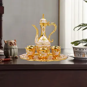 【Vintage Turkish Tea & Coffee Delight Set】Perfect for Home Decoration & Special Occasions: Birthdays, Christmas, Housewarming, Weddings