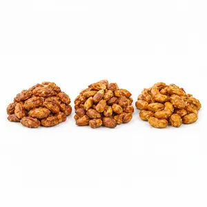 Sweet Butter Toffee Nuts Crunchy Snack Almonds Pecans Cashews Flavor Mix