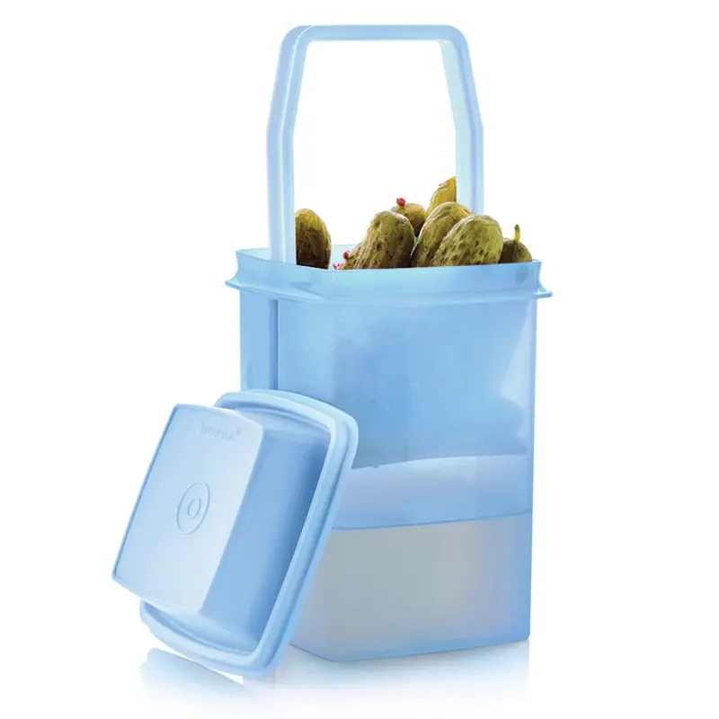 Tupperware Pick-a-Deli Container - Blue, 1 Piece, Ideal for Food Storage, Durable and Reusable, Perfect for pickles & more!