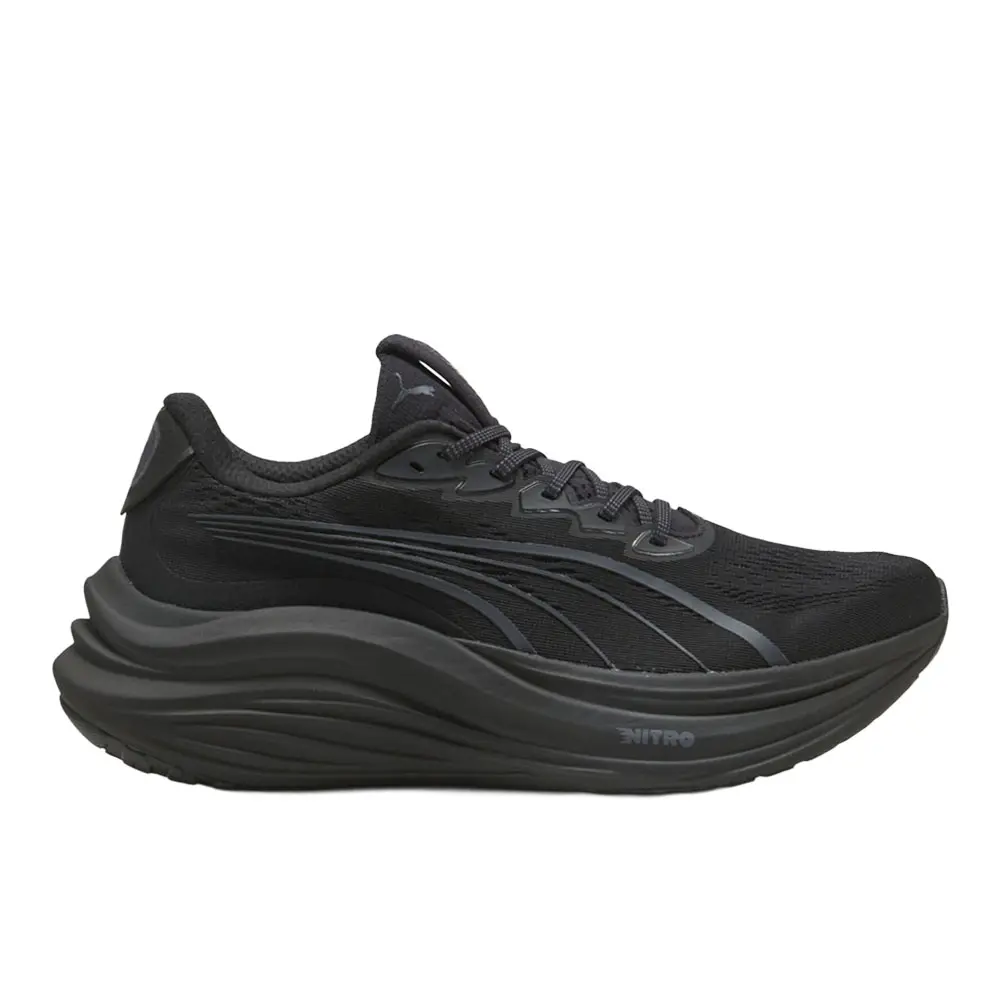 PUMA Mens Magmax Nitro Running Sneakers Shoes - Black