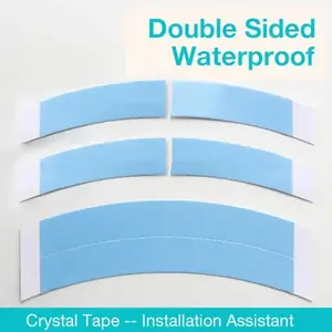 1-piece set of double-sided waterproof wig tape, convenient for fixing wigs, suitable for various wigs, waterproof and sweat proof wig straps for daily and party use, hair extensions, male and female hair styling tools and accessories