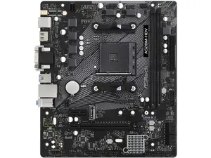 ASRock A520M-HDV AM4 AMD A520 SATA 6Gb/s Micro ATX AMD Motherboard ASRock A520M-HDV AM4 AMD A520 SATA 6Gb/s Micro ATX AMD Motherboard