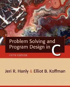 USED-Problem Solving And Program Design in C by Elliot B. Koffman (Paperback)