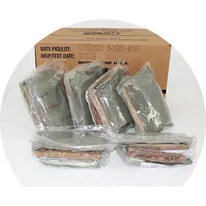 A Pack FEMA MREs - Emergency Meal Kits with 12 Meals that are ready to eat, Long Shelf Life, Ideal for Survival, Camping, and Emergency Preparedness, Inspection Date 2024 or Better