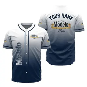 Personalized Classic Modelo Jersey, Trendy Beer Baseball Jersey, Party Beer, Custom Jersey