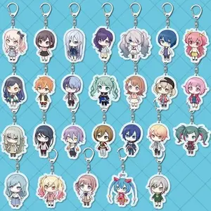 PJSK Project Sekai Colorful Acrylic Keychain, Great For Daily Use Or As Thoughtful Little Gifts For Your Friends And Yourself.