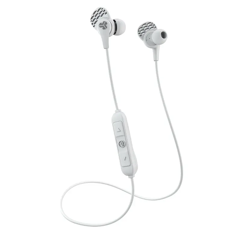 JBuds Pro Wireless Signature Earbuds by JLab, EQ3 Sound, Bluetooth 5, 10+ Hour Playtime, Mic, IP55 Dust and Sweat Resistance, Includes Gel Tips and Cush Fins