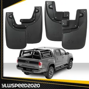 Ylwspeed2020 Toyota Tacoma 2005-2015 4x4 Mud Guards Front & Rear Splash Guards with Mounting Hardware for America