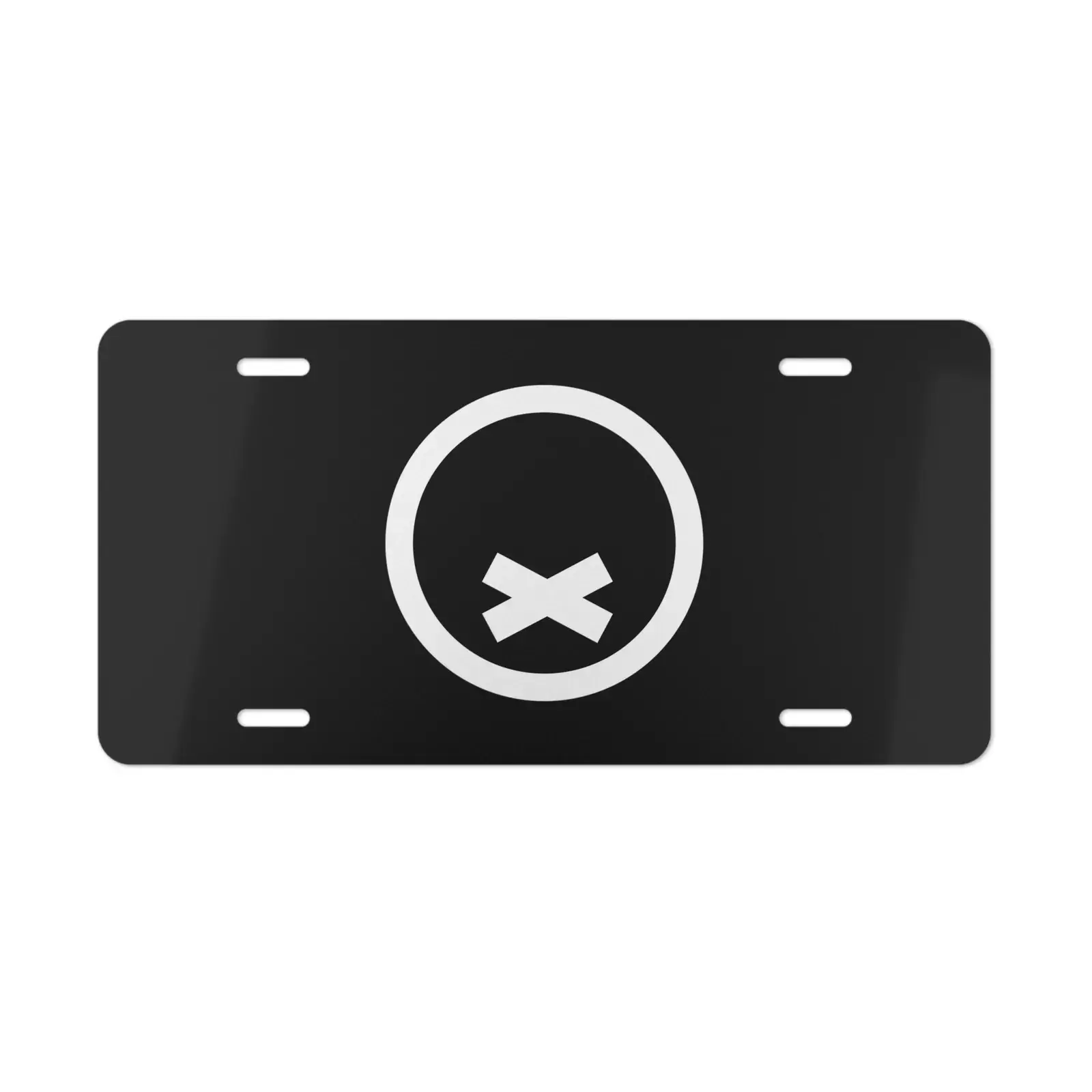 Quiet Club Racing - Aluminum Original Logo License Plate