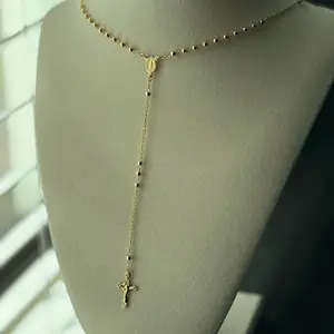 Gold Filled Catholic Rosary with Crucifix