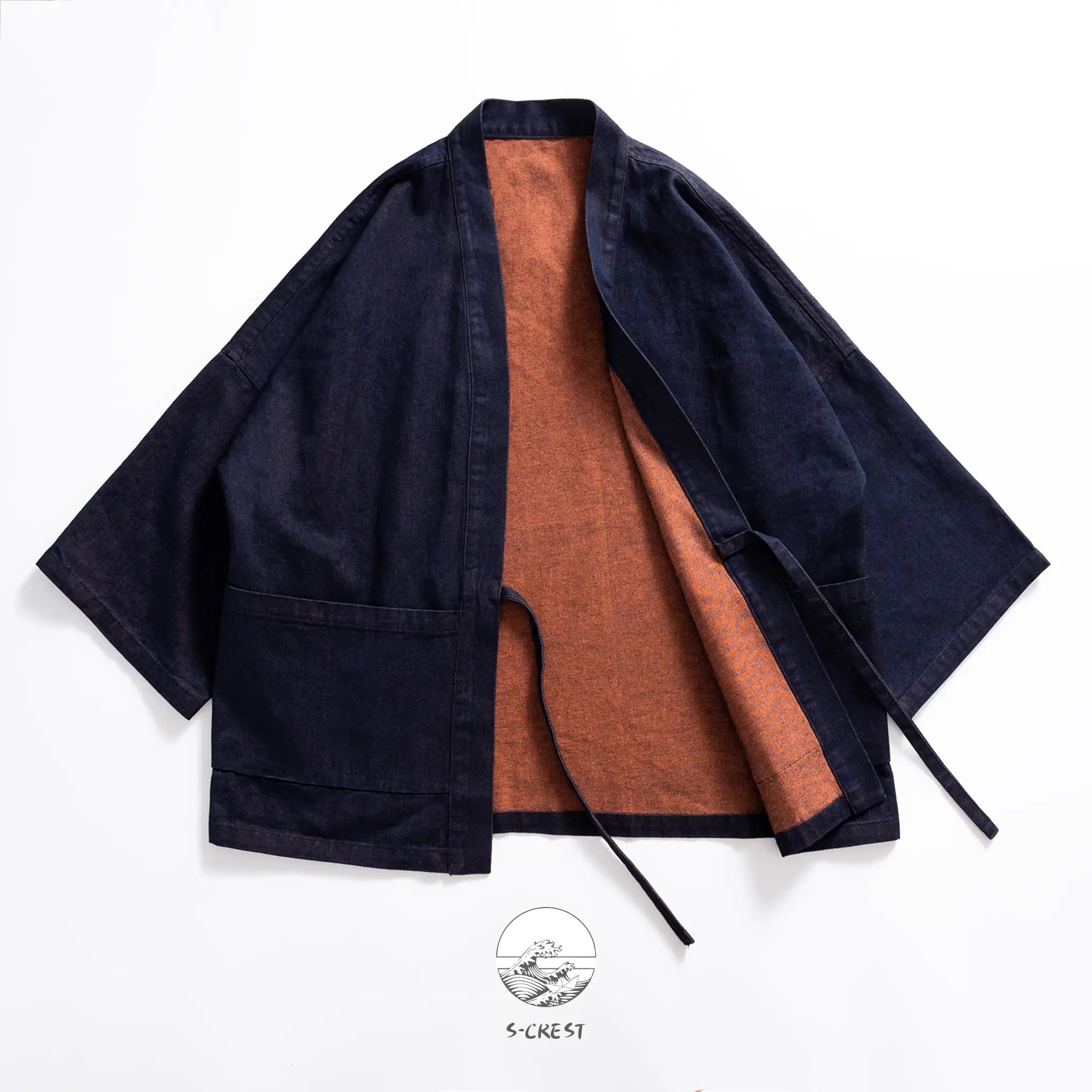 Reversible Indigo | Modern Unisex Haori Jacket