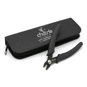 Chocho Pro Hairs Extension Plier Micro Beads Closer Tool Kit Beading Plier Black Professional Stainless