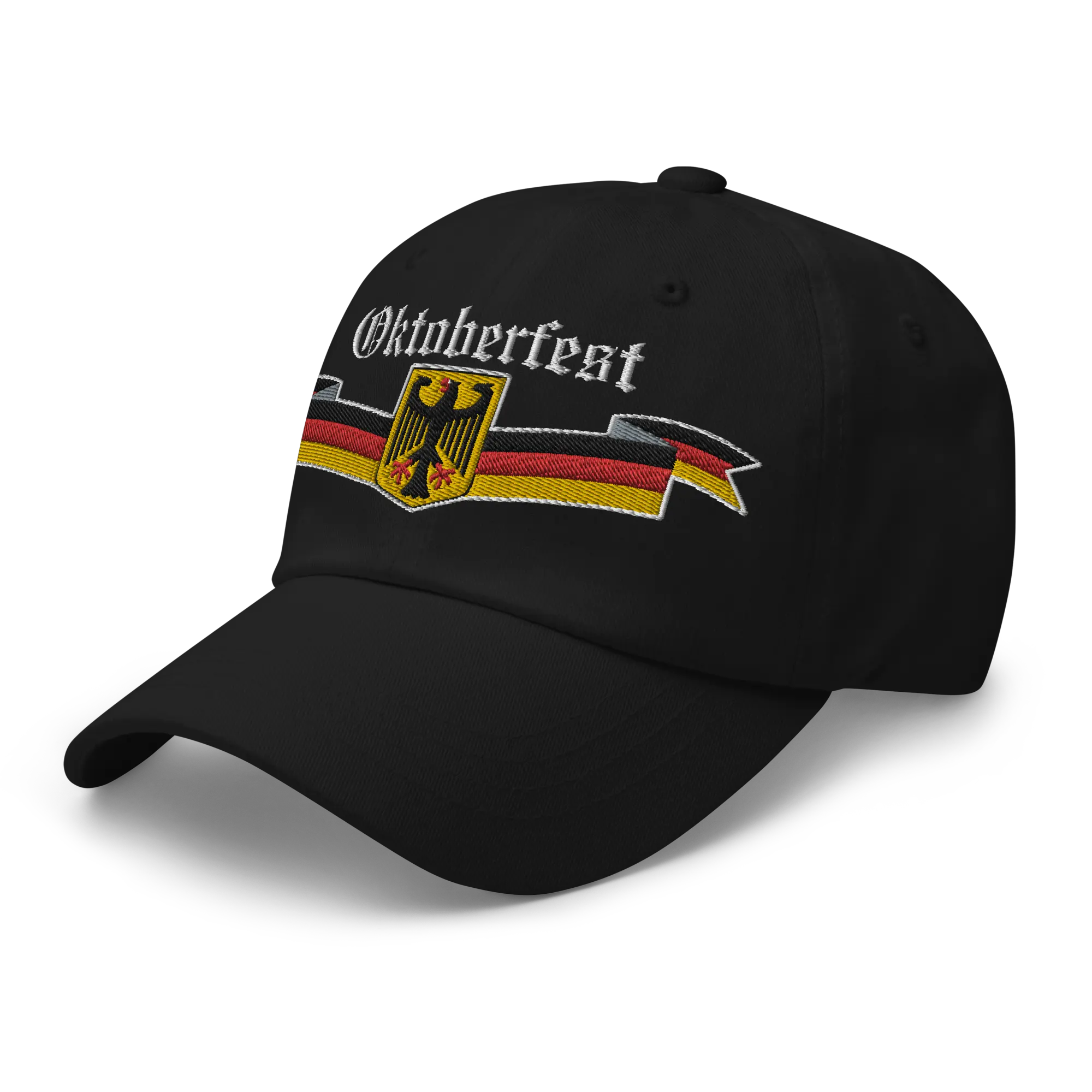 NG Oktoberfest German Drinking Festival Embroidered Curved Bill Cap Relaxed Fit Low Crown Adjustable Hat