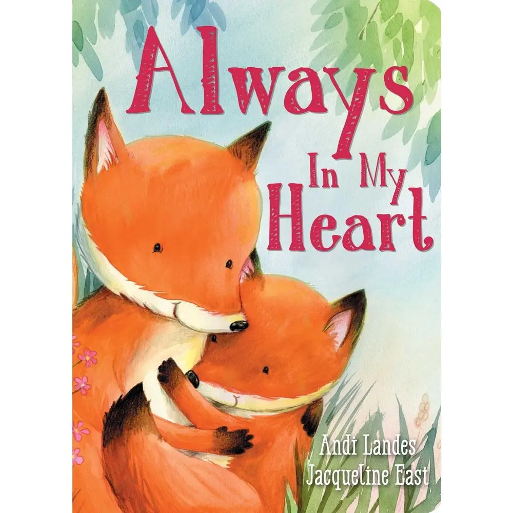 Used Illustrated Board Book - Always in My Heart by Andi Landes (English) - Love Poem Sweet Story, Gift Option with Personal Message Space for Educational Supplies, Precious Love Poem