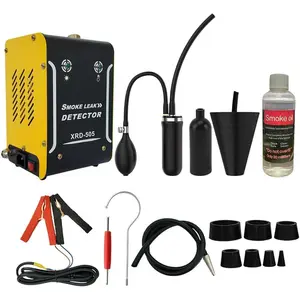 Automotive Smoke Machine with Built-in Air Pump and Smoke Fluid,Smoke Machine Automotive- 12V DC,Smoke Machine Leak Detector for Cars, Motorcycles, Trucks, Boats, ATVs