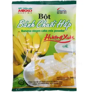 Mikko Banana Steam Cake Mix Powder (Bột Bánh Chuối Hấp Hương Xưa) - 8.82 Oz