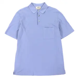 Pre-owned HERMÈS Cotton Small Leather Goods Hermes Polo Shirt