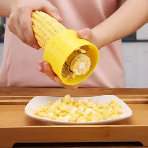Corn cob peeler, stainless steel corn peeler separator remover, fast and convenient threshing machine, kitchen salad tool Utensils peeler spoon