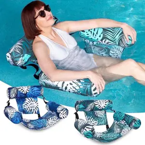 2 Packs Inflatable Pool Floats Adult,Floating Lounge Chairs,Blow up Pool Noodles,Floating Chair for Party Summer Water Beach Lake Fun Father's Day Gifts