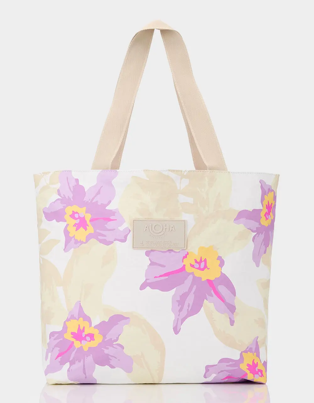 ALOHA Collection Makana Day Tripper Tote Bag, Lavendar