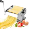 Stainless Steel Manual Pasta Maker Machine - 9-Level Thickness Adjustment Kitchen Gadgets, Utensils, Metal Pasta Making Tools for Home Kitchen Fresh Spaghetti