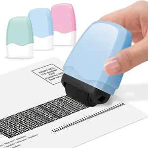 Identity Protection Roller Stamps, Identity Theft Protection Roller Stamp for ID Blockout, Identity Theft Protection Stamps, Privacy Confidentiality and Address Blocker