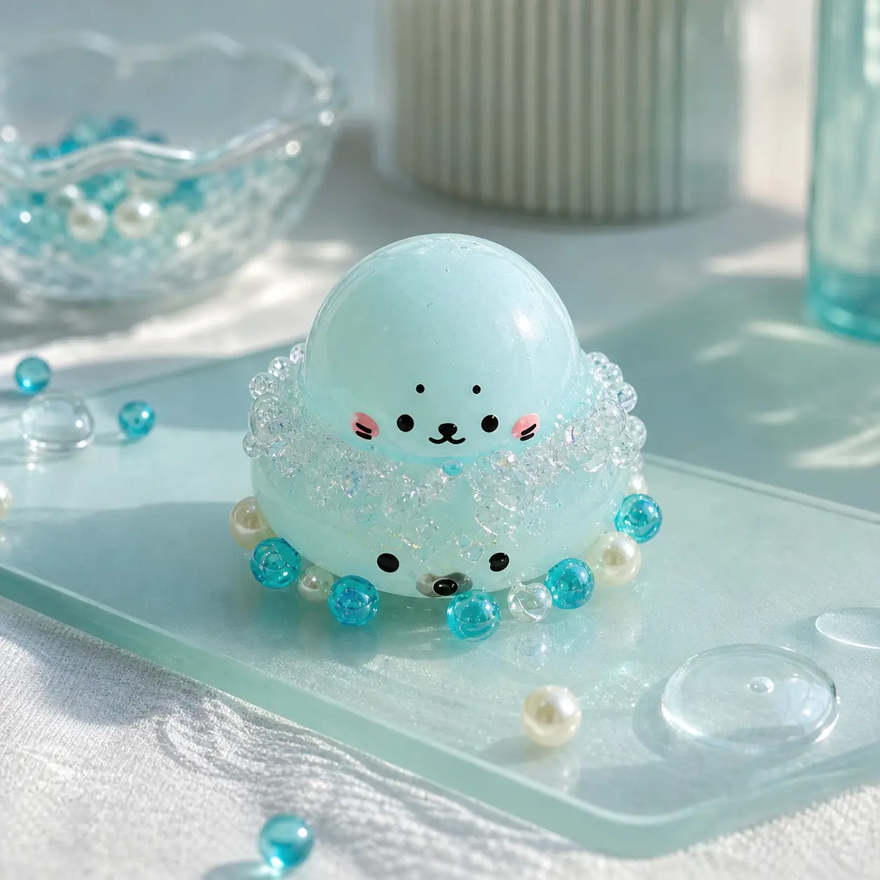 Seal  Series Squishy Cute Kawaii Collectible Stress Relief Toy