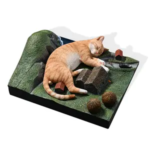 JXK Studio 1/6 The Attacking Giant Cat Statue Statue Series Durable Polyresin with Intricate Details