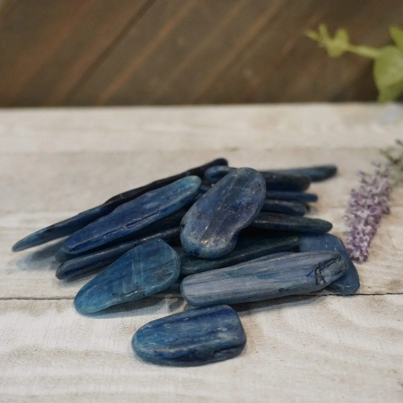 Blue Kyanite Tumbles Blue Kyanite Tumbles
