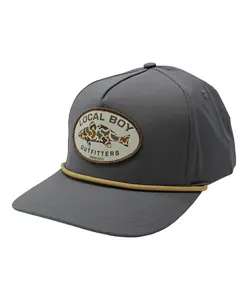 Local Boy - Vintage Redfish Patch Rope Hat