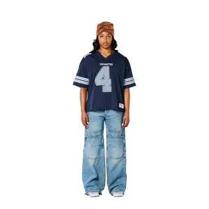 Male Football Top, You Matter Navy Professional Sports Jersey