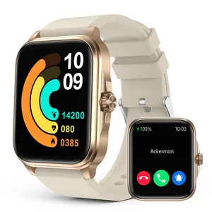 SOUYIE Smartwatch for Women Men with Bluetooth Call(Answer/Make Calls), 1.91"HD touch Screen Fitness Tracker,IP67 Waterproof Smart Watch for Android Iphone,Heart Rate Blood Oxygen Blood Pressure Sleep Monitor Pedometer,Sport Watch for Gift