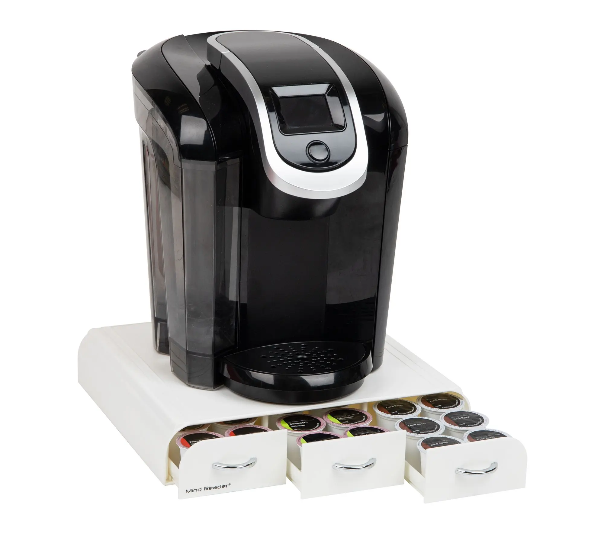 Mind Reader 3 Drawers Single Serve Coffee Pod Organizer