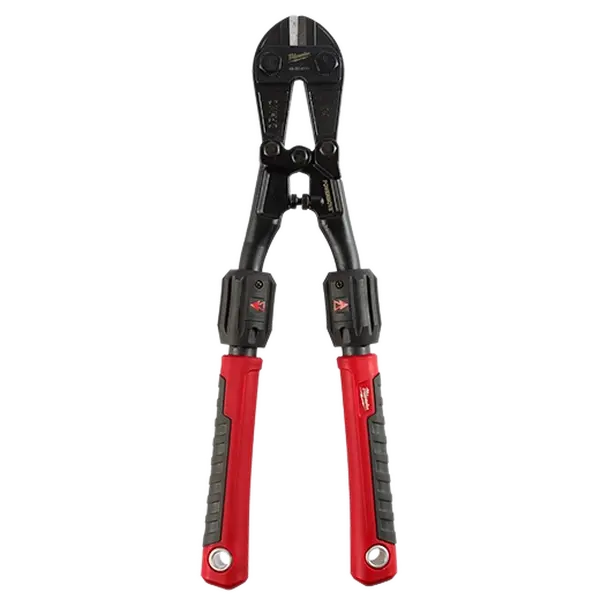 Milwaukee 48-22-4124 14in Forged Steel Adaptable Bolt Cutter with POWERMOVE™ Handles, Extendable Handles, Custom Heat-Treated Blades, Enhanced Durability, Integrated Lanyard Holes, Maximum Versatility, 14 Inches