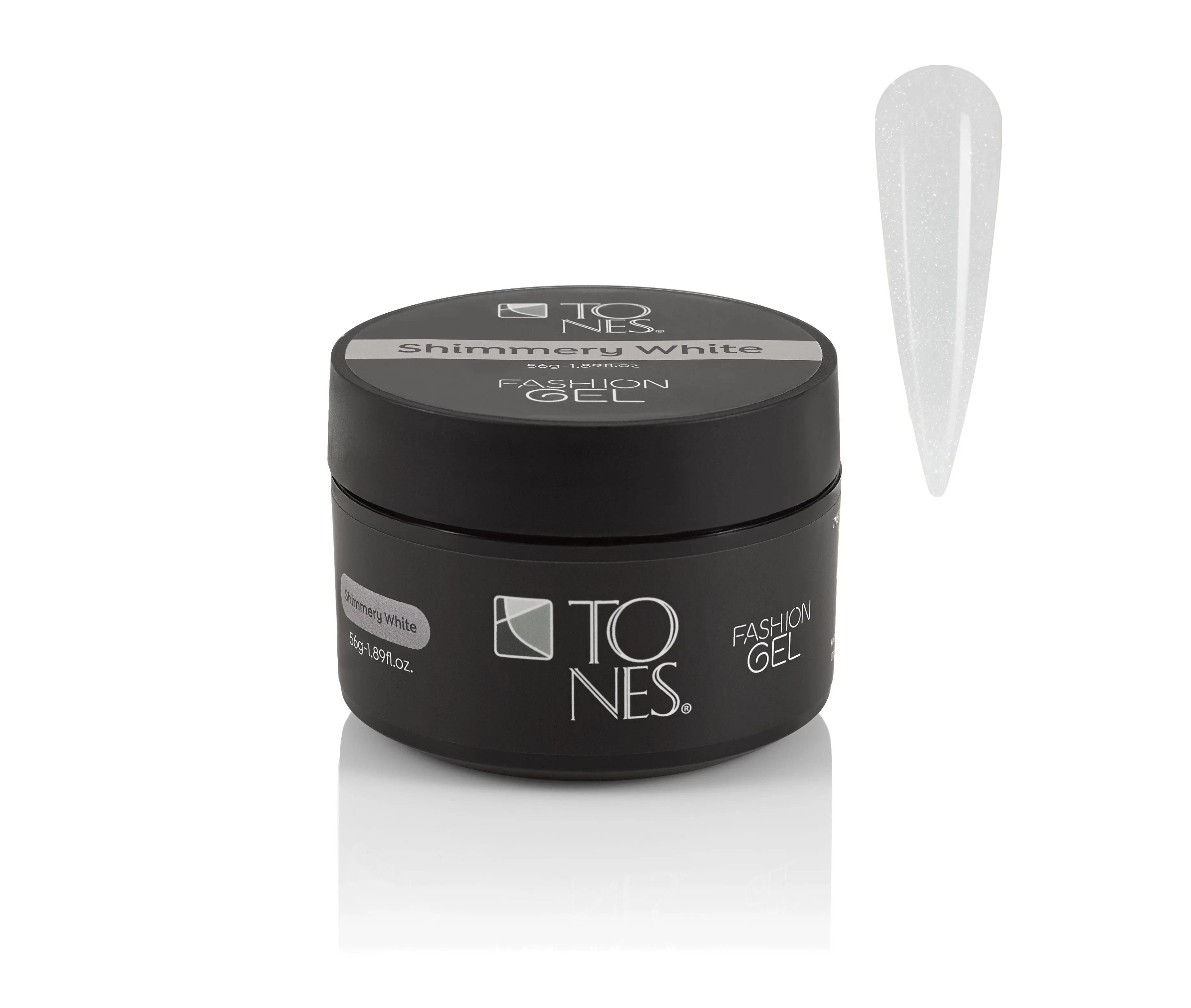 Tones Fashion Gel: Shimmery White - 1.89 fl oz / 56 mL