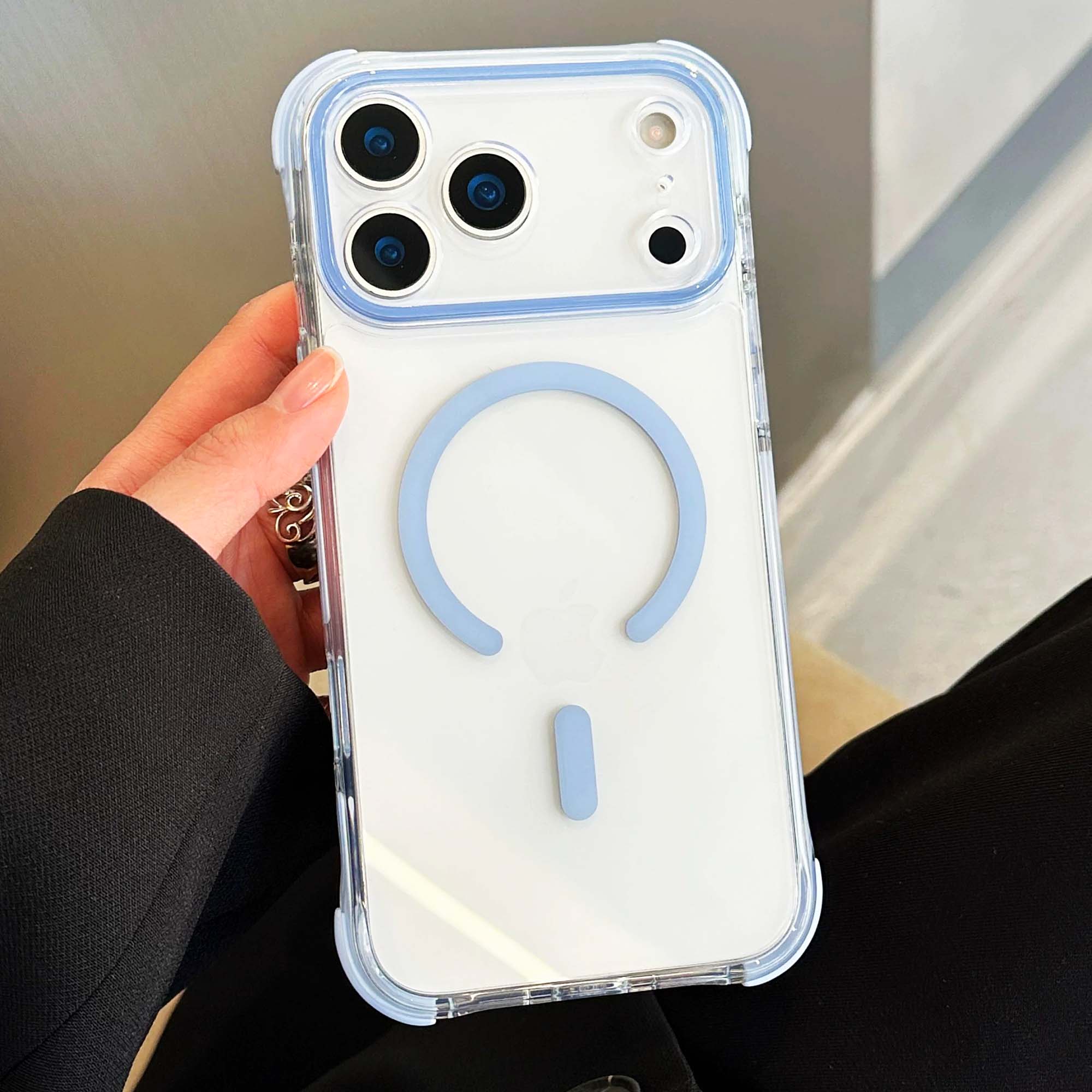 MagSafe Phone Case for iPhone 14-17 Pro Max, Anti-Drop, Full Coverage Lens, Dustproof, Magnetic Wireless Charging Compatible, Shockproof Phone Accessories for Boys & Girls ZT,back to school,back to school haul