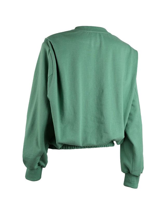 HENRY STUART Women's Over Shoulder T-Shirt - Green