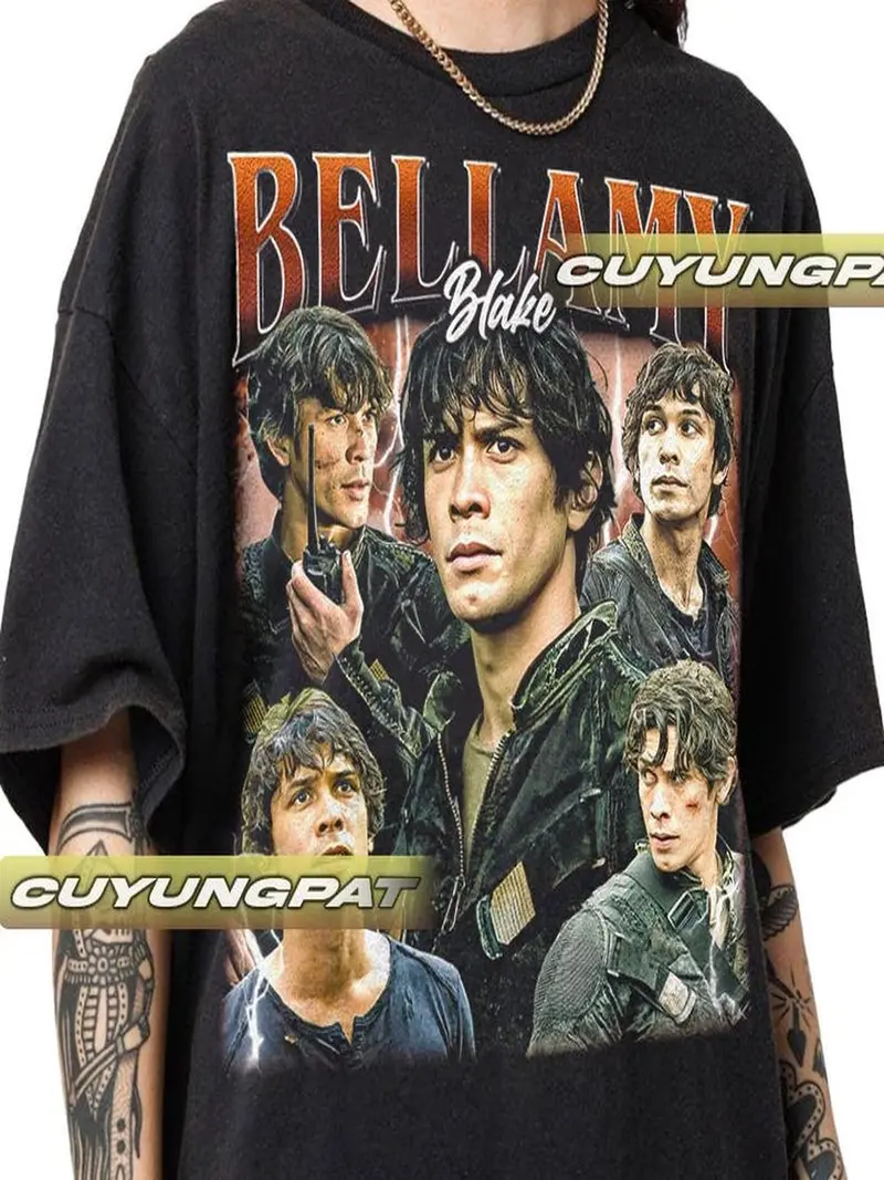 Bellamy Blake The 100 Vintage T-Shirt, Gift For Woman and Man Unisex T-Shirt CYP3.5