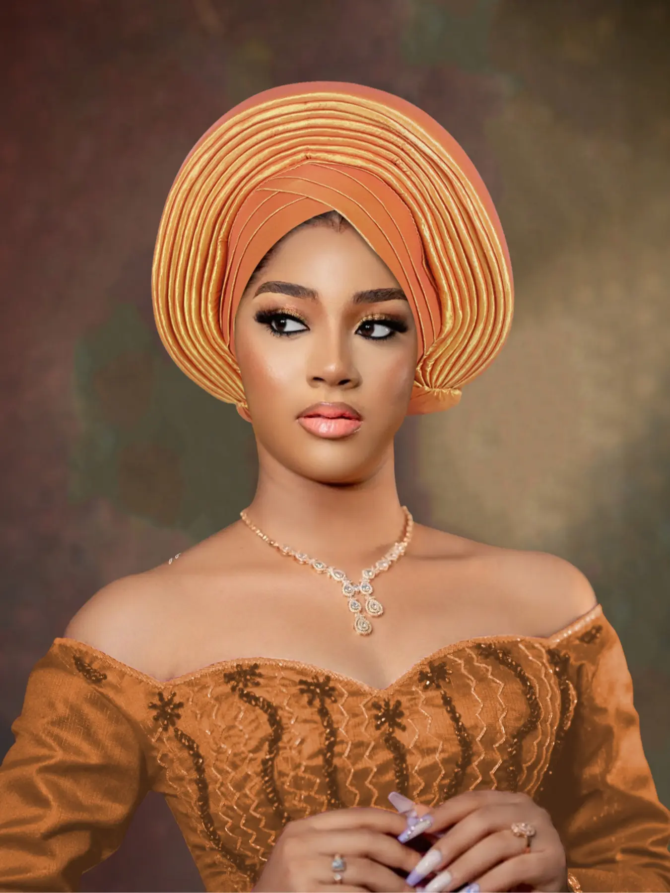 Vintage Silk Smooth Headscarf Hat, Simple 3D Pleated Style, Multiple Colors Available, High-Quality Fabric, Suitable for Formal & Daily Wear, Turban Hijab