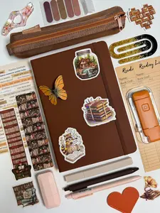 Brown Bookish Bundle  — A5 Notebook