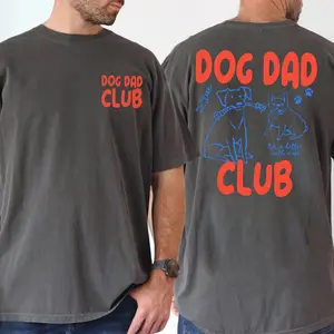 Dog Dad Club 2 Sided Shirt, Life Is Better With Dogs, Dog Lover Gift, Pet Parent Hoodie, Funny Dog Shirt