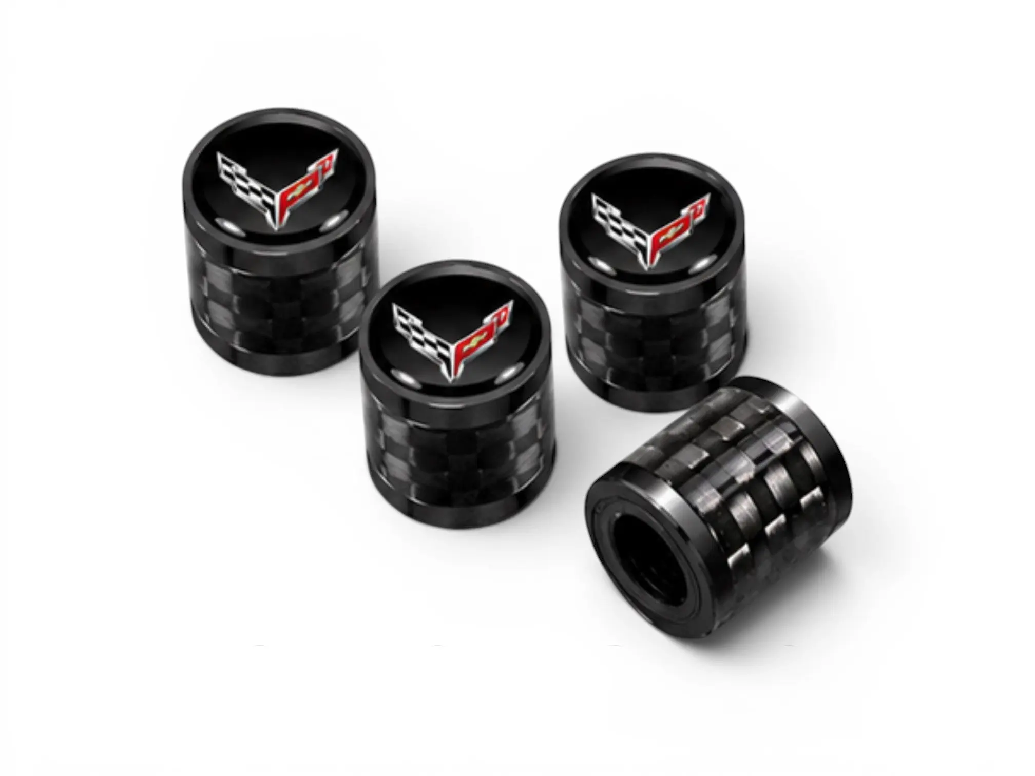 Corvette C8 Carbon Fiber Valve Stem Caps