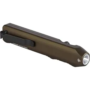 300-Lumen Slim Everyday Carry Flashlight, Includes USB-C Cable, Lanyard, Coyote