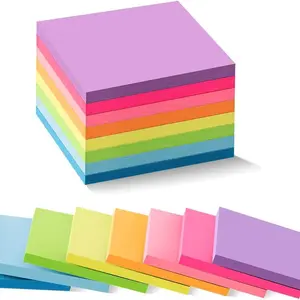 Sticky notes are a must-have productivity tool for studying, office work, and organization, featuring strong but removable adhesive, smooth writing, and colorful designs to boost efficiency and keep tasks clearly organized