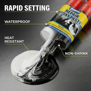 Broken Pot Handle Repair Epoxy Paste High Temp Frying Pan Fix 25ml