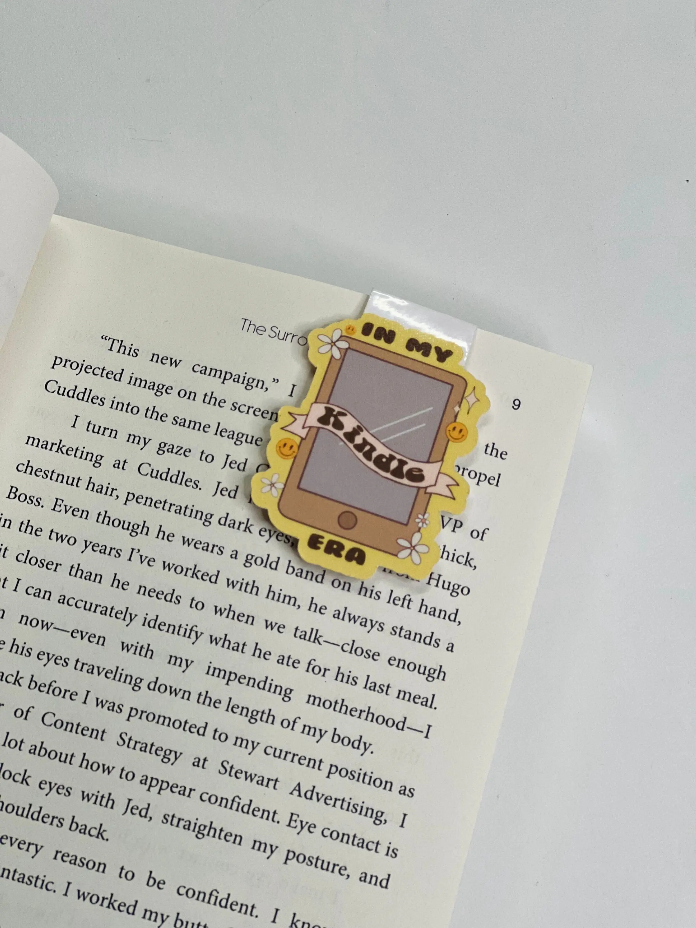 In my kindle Era Magnetic Bookmark | Cute magnetic bookmark |