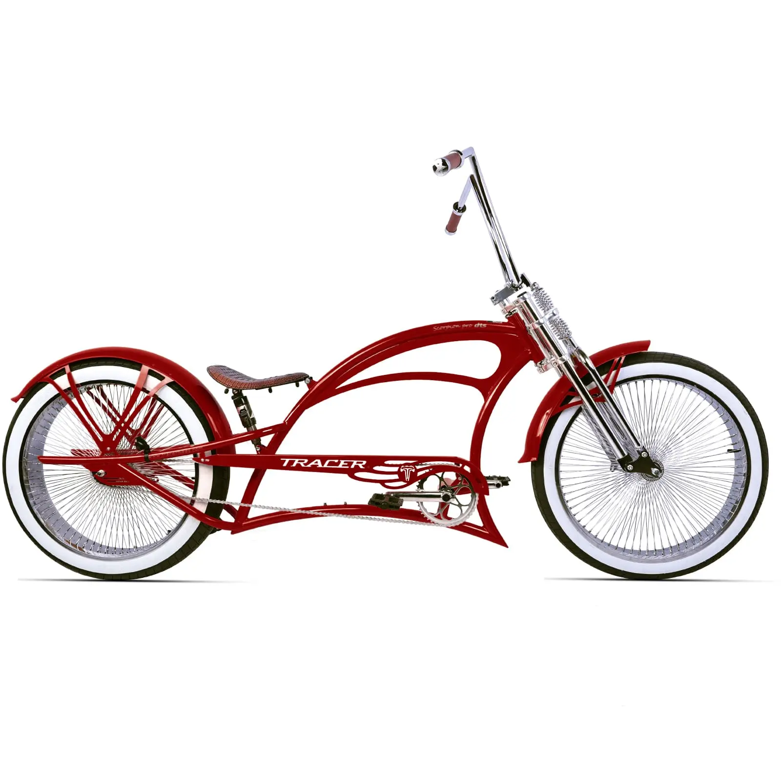 Scorpion Pro DTS Stretch Chopper Cruiser Bike Scorpion Pro DTS Stretch Chopper Cruiser Bike