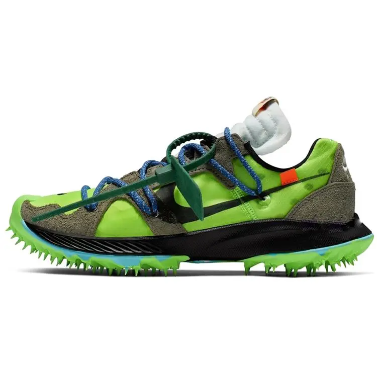 Off-White x Wmns Air Zoom Terra Kiger 5 'Athlete in Progress - Electric Green'