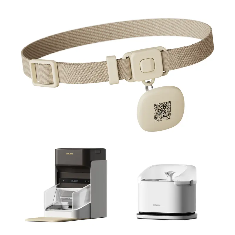 PETLIBRO Upgraded RFID Collar Tag for One RFID Automatic Cat Feeder PLAF301 and Smart App Monitoring Multi Cats Water Fountain PLWF305, Lightweight and Compact Tag with Snap Release Design
